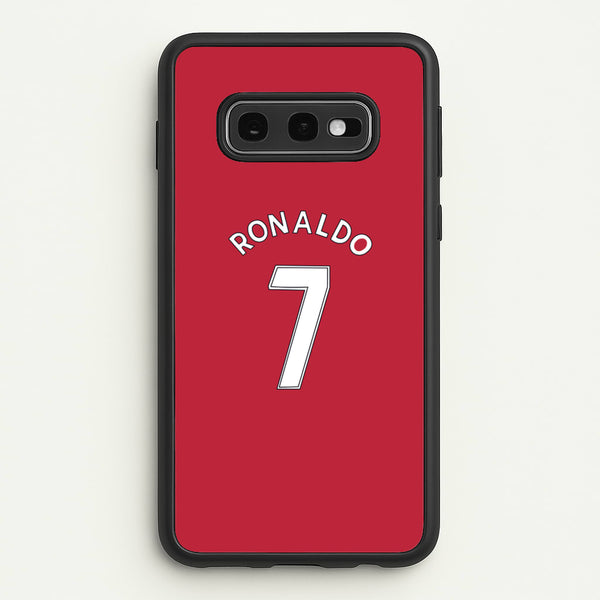 Iconic 7 - Ronaldo  - Ronaldo Phone Case for Galaxy S10e