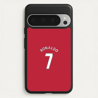 Iconic 7 - Ronaldo  - Ronaldo Phone Case for Google Pixel 9 Pro XL
