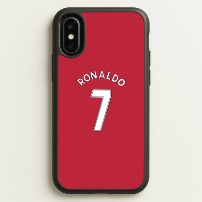 Iconic 7 - Ronaldo  - Ronaldo Phone Case for iPhone X / XS