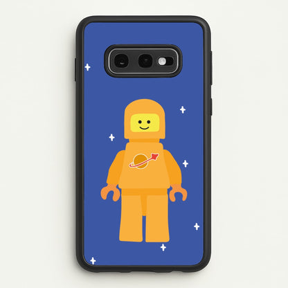 Astronaut - Bricks  - Bricks Phone Case for Galaxy S10e