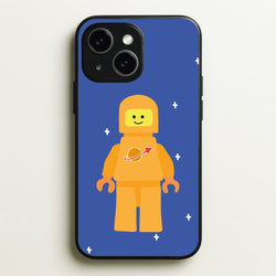 Astronaut - Bricks  - Bricks Phone Case for iPhone 15