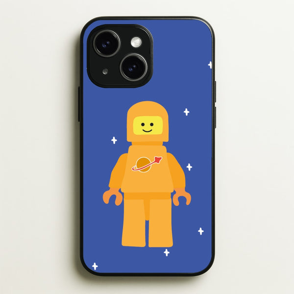 Astronaut - Bricks  - Bricks Phone Case for iPhone 15