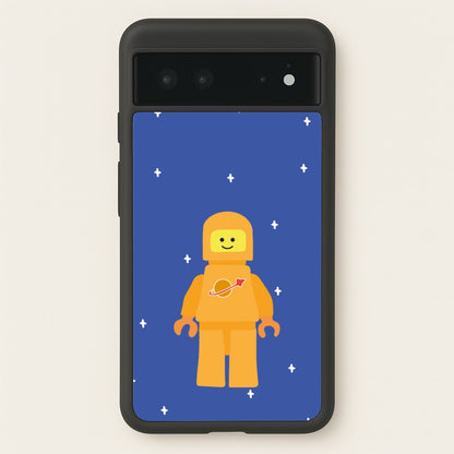 Astronaut - Bricks  - Bricks Phone Case for Google Pixel 6