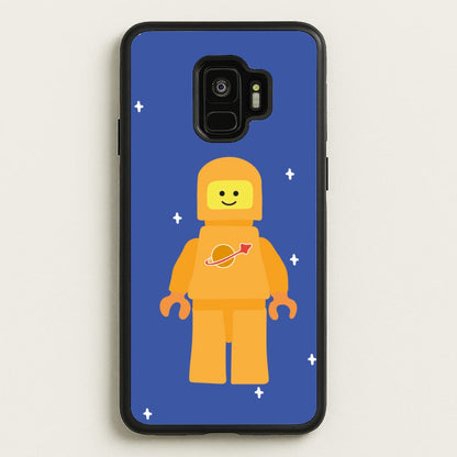 Astronaut - Bricks  - Bricks Phone Case for Galaxy S9