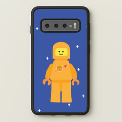 Astronaut - Bricks  - Bricks Phone Case for Galaxy S10 Plus