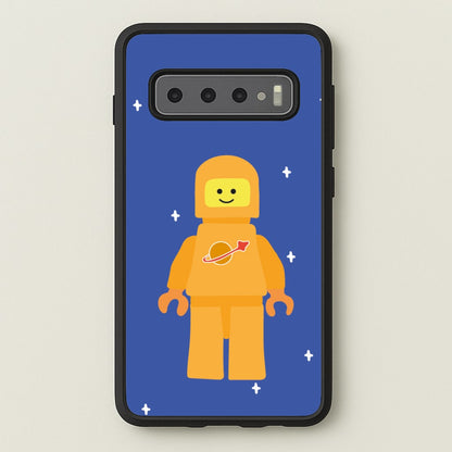 Astronaut - Bricks  - Bricks Phone Case for Galaxy S10 Plus