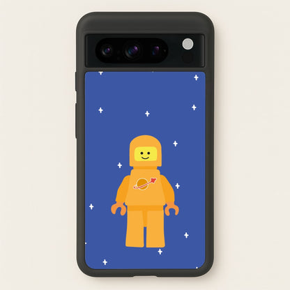 Astronaut - Bricks  - Bricks Phone Case for Google Pixel 8 Pro