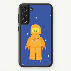 Astronaut - Bricks  - Bricks Phone Case for Galaxy S22 Plus
