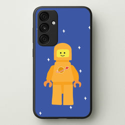 Astronaut - Bricks  - Bricks Phone Case for Galaxy A35
