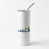 Bricks Skinny Tumblers