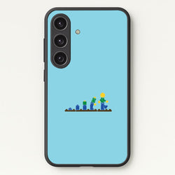 Building - Bricks  - Bricks Phone Case for Galaxy S24 Plus