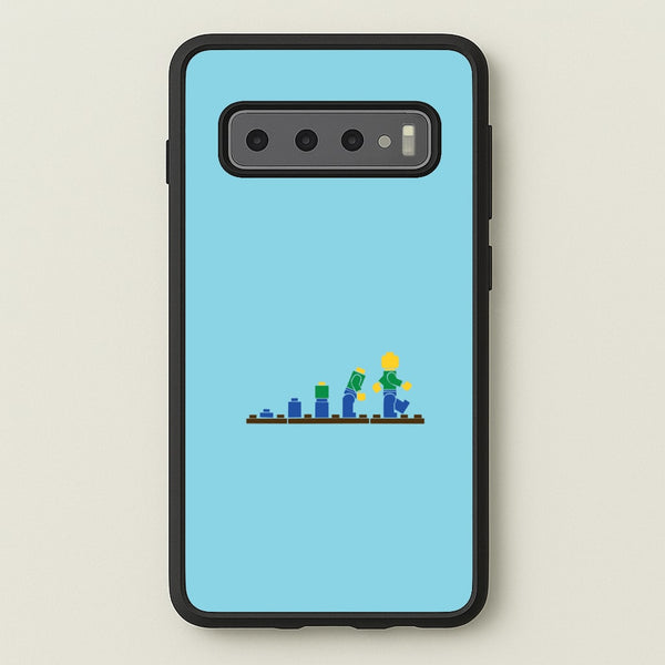 Building - Bricks  - Bricks Phone Case for Galaxy S10