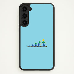 Building - Bricks  - Bricks Phone Case for Galaxy S23 Plus