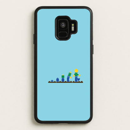 Building - Bricks  - Bricks Phone Case for Galaxy S9