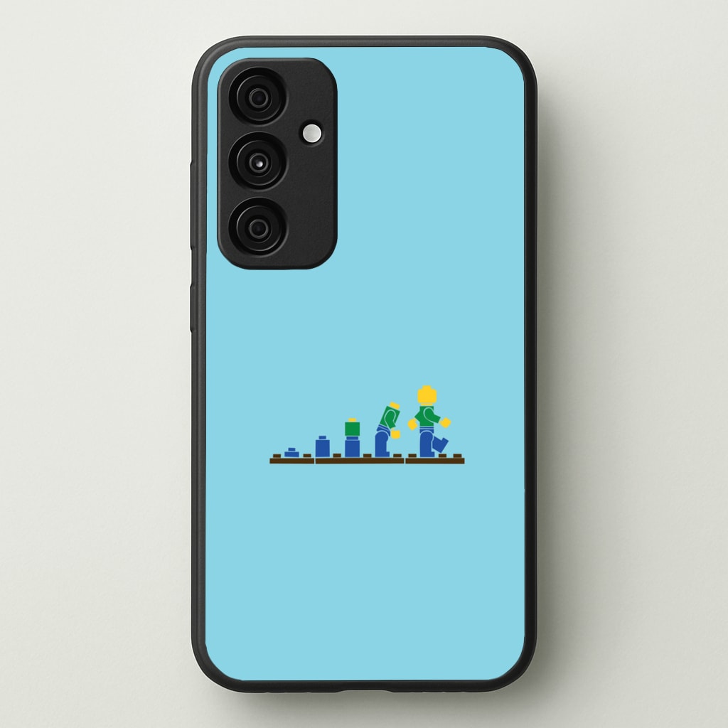 Building - Bricks  - Bricks Phone Case for Galaxy A55