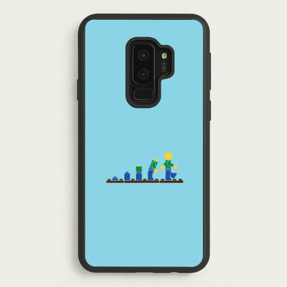 Building - Bricks  - Bricks Phone Case for Galaxy S9 Plus