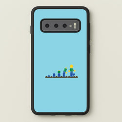 Building - Bricks  - Bricks Phone Case for Galaxy S10 Plus