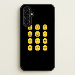 Characters - Bricks  - Bricks Phone Case for Galaxy A54