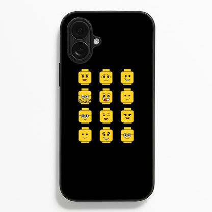 Characters - Bricks  - Bricks Phone Case for iPhone 16 Plus