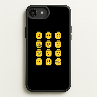 Characters - Bricks  - Bricks Phone Case for iPhone 6 Plus / 7 Plus / 8 Plus