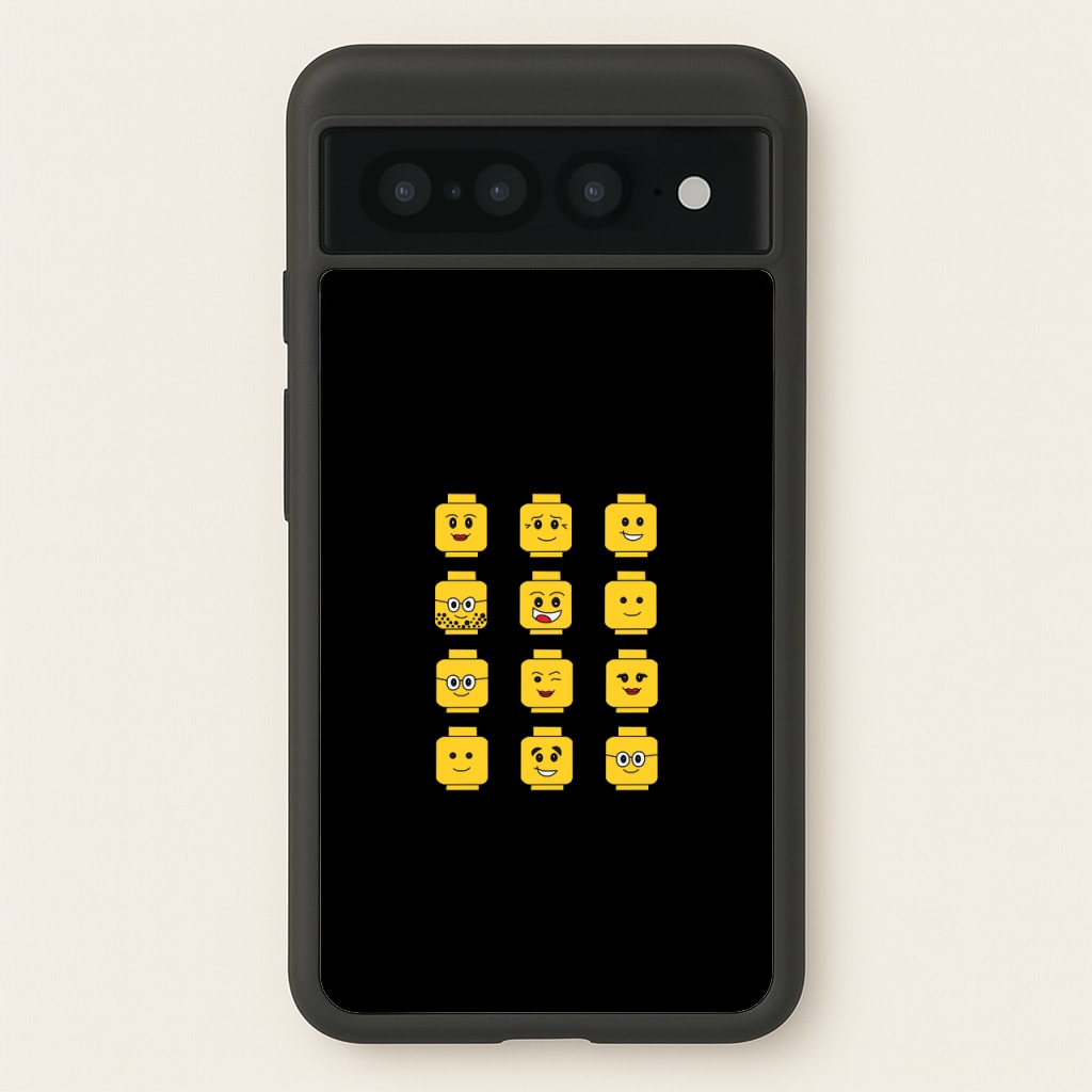 Characters - Bricks  - Bricks Phone Case for Google Pixel 7 Pro
