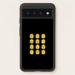 Characters - Bricks  - Bricks Phone Case for Google Pixel 7 Pro