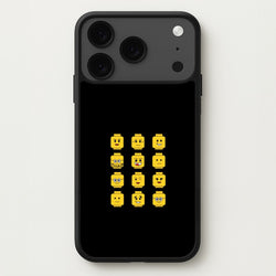 Characters - Bricks Phone Case for iPhone 17 Pro Max