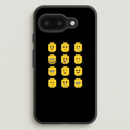 Characters - Bricks  - Bricks Phone Case for Google Pixel 9a