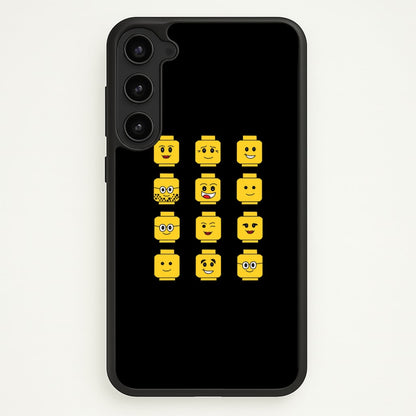 Characters - Bricks  - Bricks Phone Case for Galaxy S23 Plus