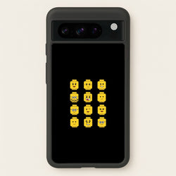 Characters - Bricks  - Bricks Phone Case for Google Pixel 8 Pro
