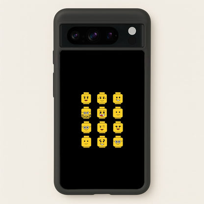 Characters - Bricks  - Bricks Phone Case for Google Pixel 8 Pro