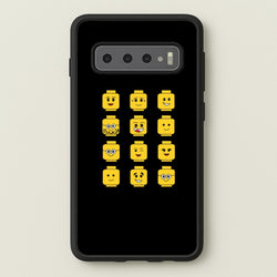 Characters - Bricks  - Bricks Phone Case for Galaxy S10