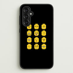 Characters - Bricks  - Bricks Phone Case for Galaxy A14