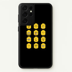 Characters - Bricks  - Bricks Phone Case for Galaxy S21 Ultra