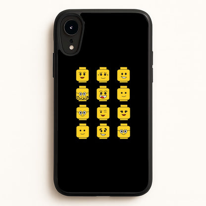 Characters - Bricks  - Bricks Phone Case for iPhone XR