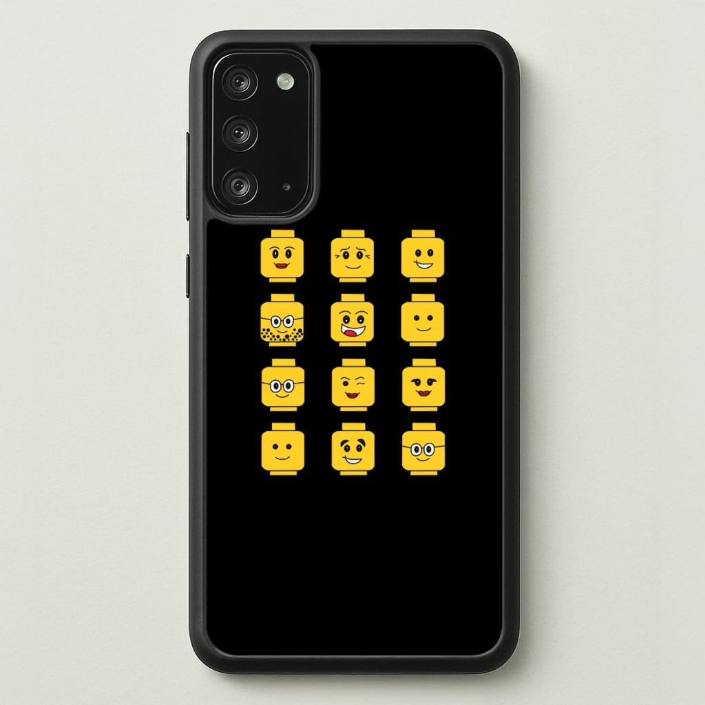 Characters - Bricks  - Bricks Phone Case for Galaxy Note 20