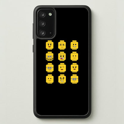 Characters - Bricks  - Bricks Phone Case for Galaxy Note 20