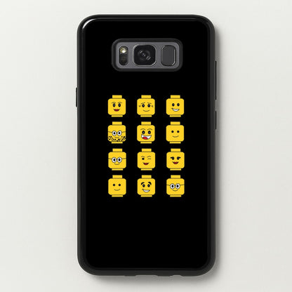 Characters - Bricks  - Bricks Phone Case for Galaxy S8