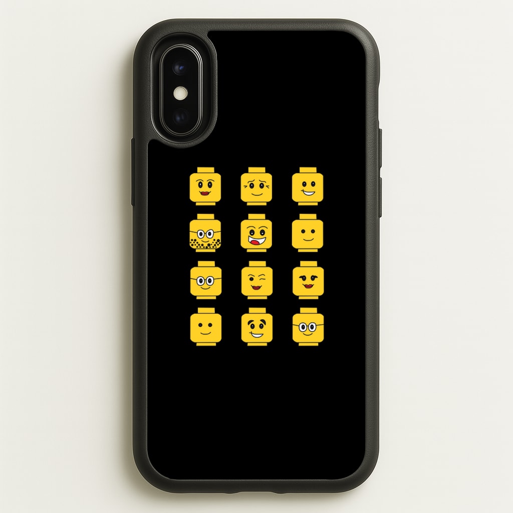 Characters - Bricks  - Bricks Phone Case for iPhone X / XS