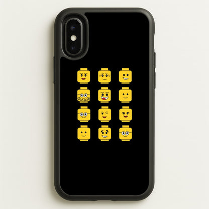 Characters - Bricks  - Bricks Phone Case for iPhone X / XS