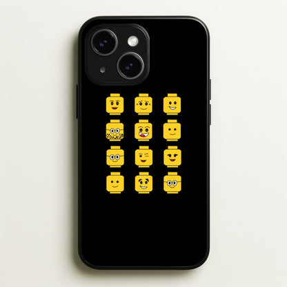 Characters - Bricks  - Bricks Phone Case for iPhone 14