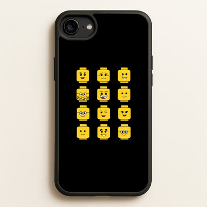 Characters - Bricks  - Bricks Phone Case for iPhone 6 / 7 / 8 / SE