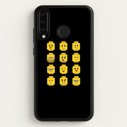 Characters - Bricks  - Bricks Phone Case for Huawei P30 Lite
