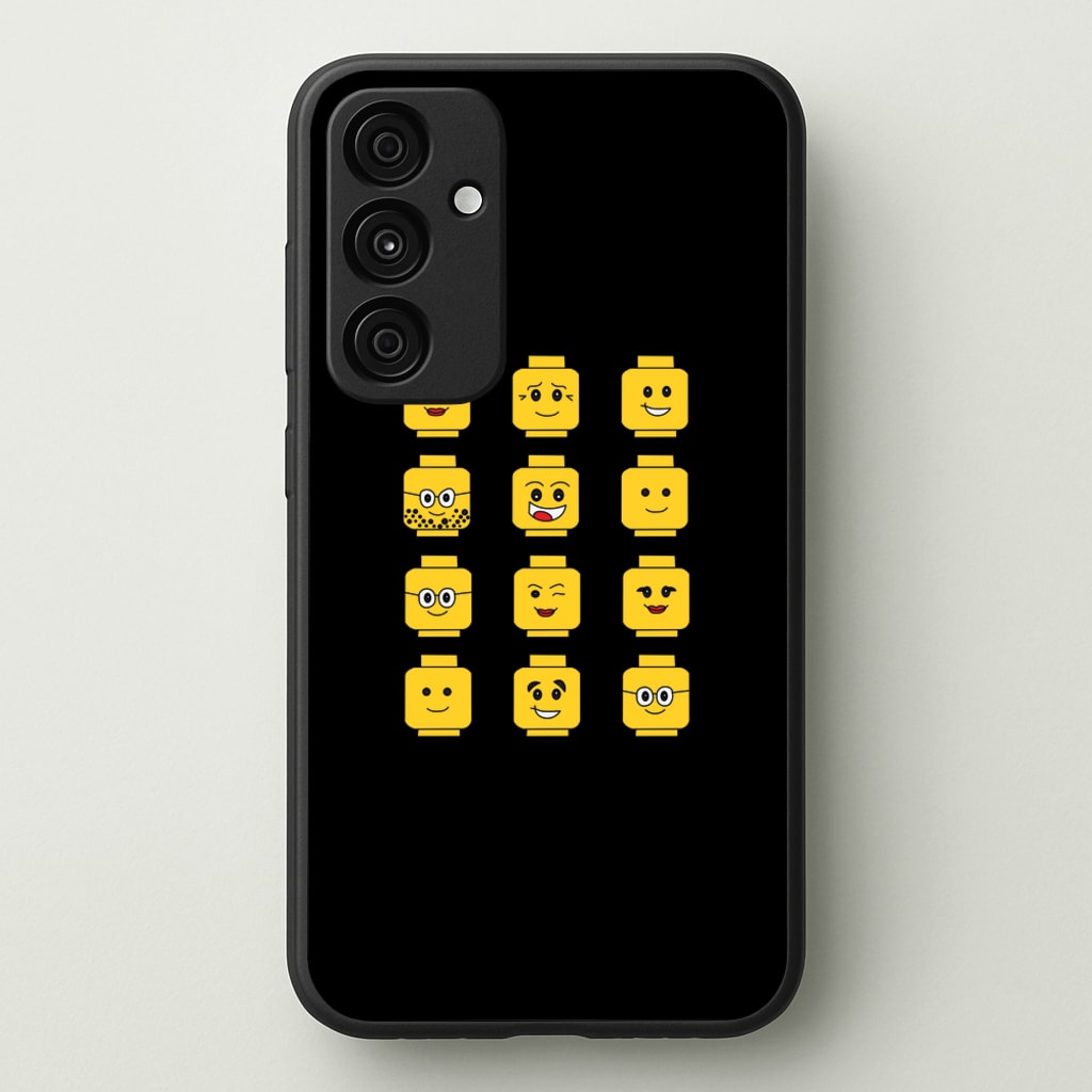 Characters - Bricks  - Bricks Phone Case for Galaxy A35