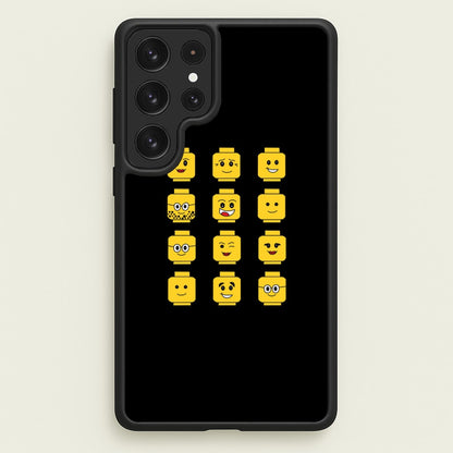 Characters - Bricks  - Bricks Phone Case for Galaxy S23 Ultra