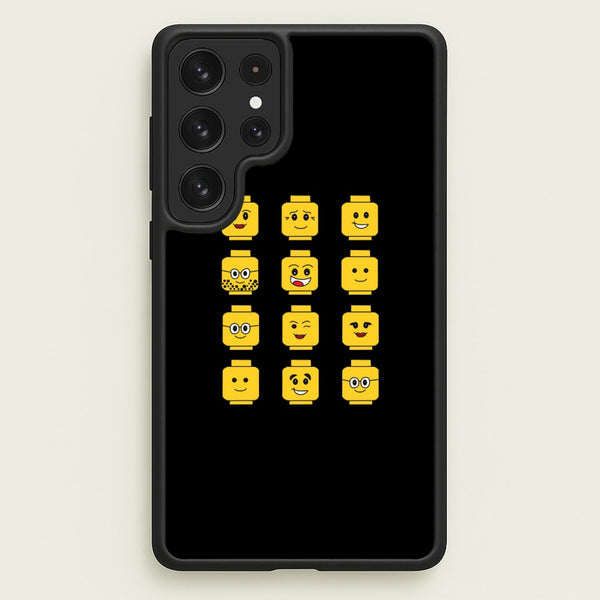 Characters - Bricks  - Bricks Phone Case for Galaxy S23 Ultra
