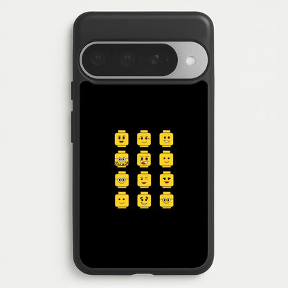 Characters - Bricks Phone Case for Google Pixel 10 Pro XL