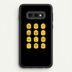 Characters - Bricks  - Bricks Phone Case for Galaxy S10e