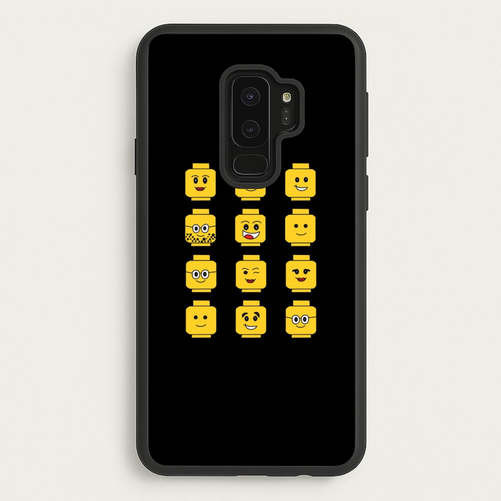 Characters - Bricks  - Bricks Phone Case for Galaxy S9 Plus