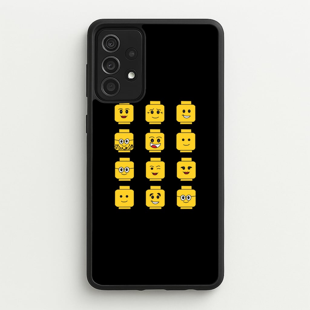 Characters - Bricks  - Bricks Phone Case for Galaxy A52 / A52s